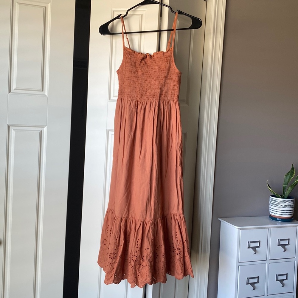 Boutique Terracotta Dress - M